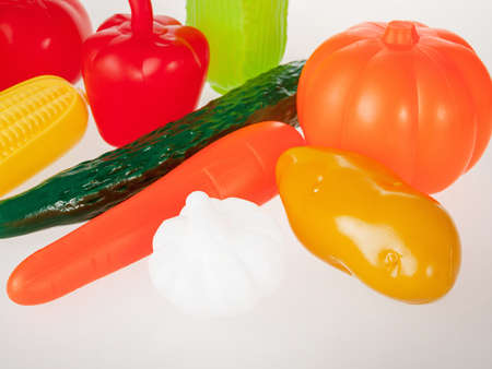 Plastic Artificial Fake Vegetable Toy, Kids Toy, Kitchen Toyの写真素材