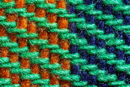 Textile texture wool fiber, fabric, macro shot, close-up