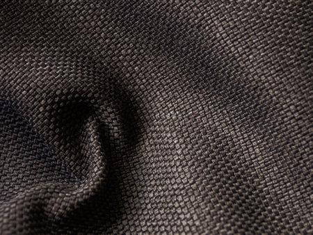 Dark dense fabric material background, material for sewing curtains