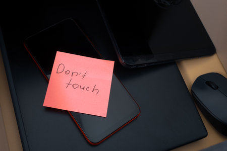 Find harmony with nature: the concept of digital detox, the absence of screens and documents, relaxation in the fresh air.の写真素材