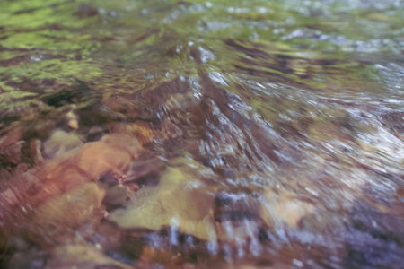 The river, with its rapid flow and majestic cliffs, creates a breathtaking landscape, reflecting the...