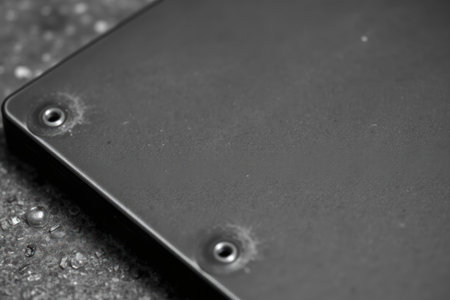 Steel pattern texture. Metallic, industrial. Background or design element.の素材