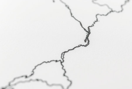 Hand-drawn travel. Sketch, rough lines, pencil texture detail.の素材