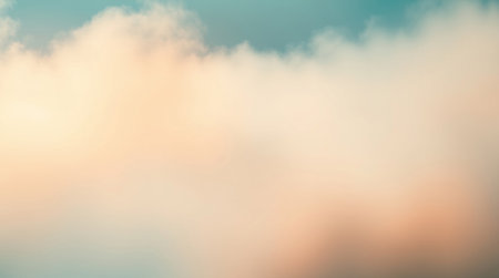 A beautiful pastel gradient featuring soft clouds. Perfect for backgrounds and creative design.の素材