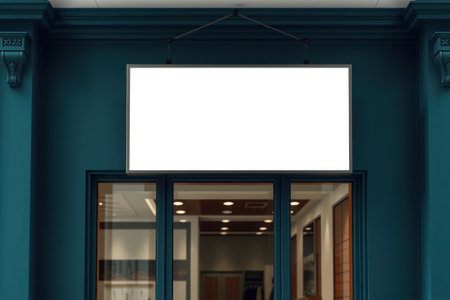 An empty storefront - a blank canvas for opportunity and new beginnings.の素材