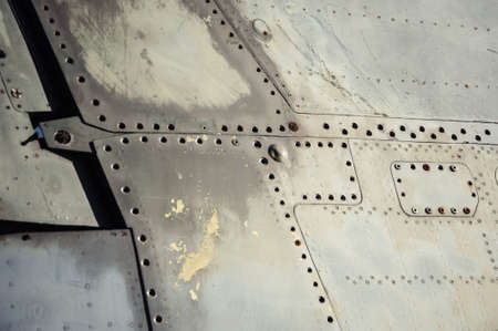 The fuselage of an old airplane.の写真素材