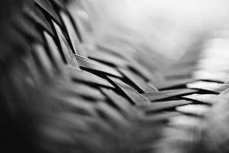 Metal wicker surface. Steel texture. Template.の写真素材