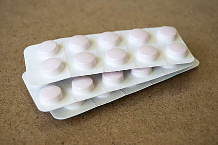 White pills, vitamins