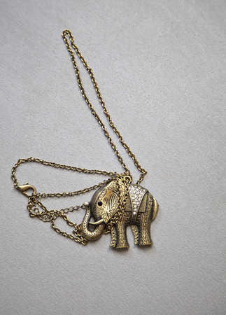 close-up of elephant beadsの写真素材