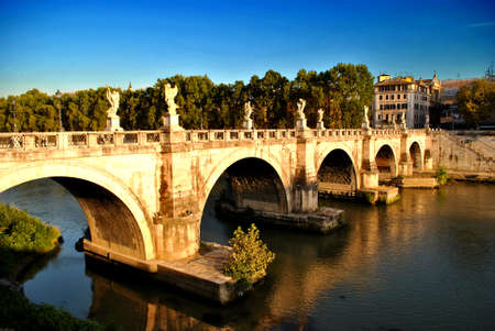 Ponte Sant Angeloの写真素材