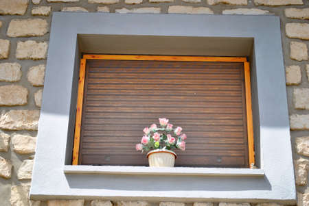 Pot in a window