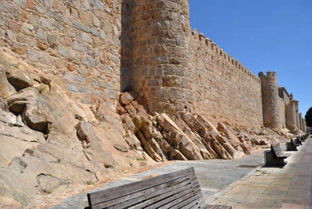 Walls of Avila  Spain  