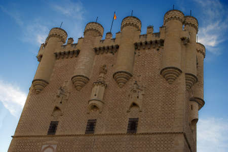 Alcazar of Segovia  Spain のeditorial素材