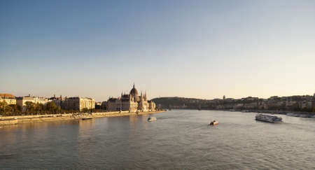 The Parliament of Budapest  Hungary の写真素材