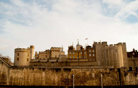 The Tower of London, officially Her Majesty's Royal Palace and Fortress of the Tower of London, is a historic castle located on the north bank of the River Thamesのeditorial素材