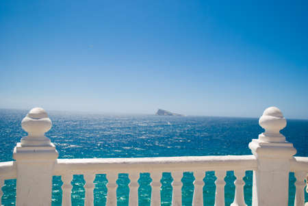 View of Benidorm, Spainの写真素材