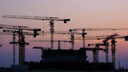 Construction of the power unit of the Rooppur Nuclear Power Plant. Major construction project in...
