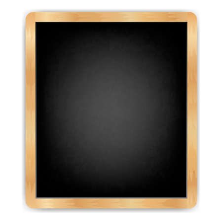 black slate isolatedのイラスト素材