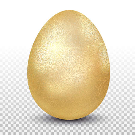 golden egg vectorのイラスト素材