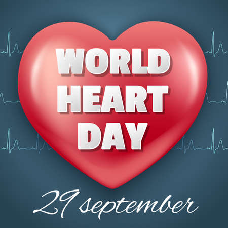 World Heart Day2のイラスト素材