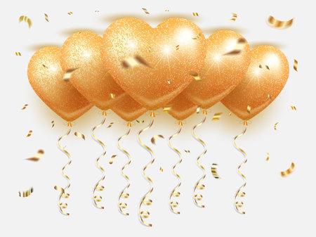 Many balloons vectorのイラスト素材