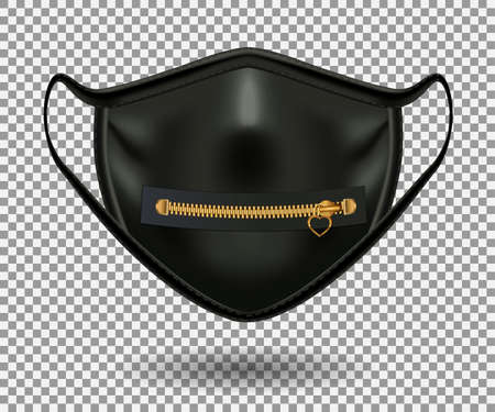carnival protective mask illustrationのイラスト素材
