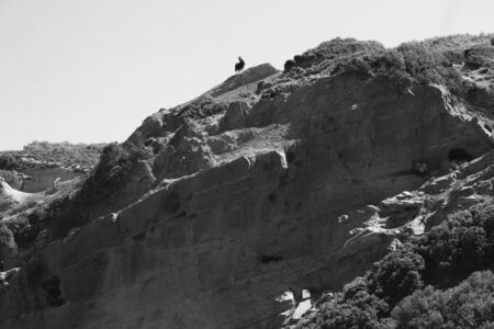 a landscape of  rhodes island の写真素材