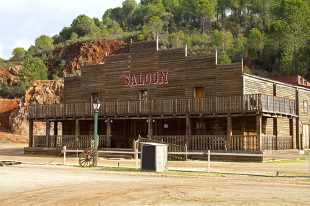 a saloon background