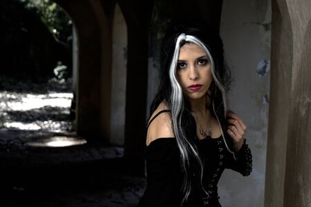 goth girlの写真素材