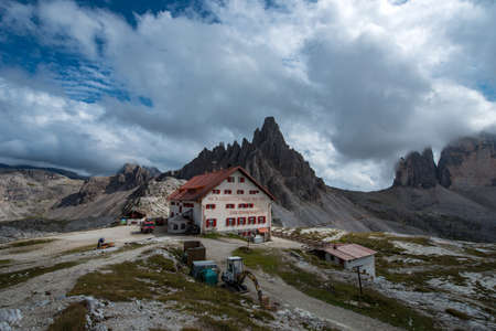 Three Picks of Lavaredo, Dolomitesの写真素材