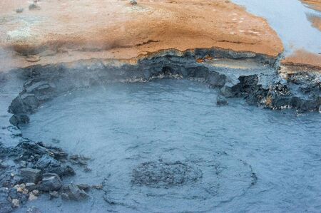 Namafjall, Myvatn lake, Icelandの写真素材