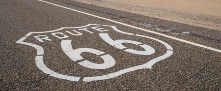 Route 66 signの写真素材
