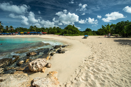 Mullet bay, St. Maartenの写真素材