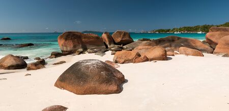 Praslin island, Seychellesの写真素材