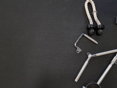equipment for training in the gymの写真素材