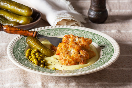 Mashed Potatoes and Cutlets Dinner or Lunch.