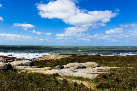beach in Punta Del Diablo - Uruguayの写真素材