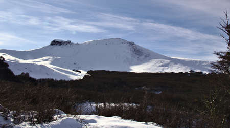 Sky Station El Fraile - Coyhaique, Carretera Austral, Chileの写真素材
