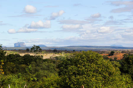 Hills in Chapada Diamantina - Bahia, Brazilの写真素材