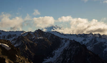 Sky Station El Fraile - Coyhaique, Carretera Austral, Chileの写真素材
