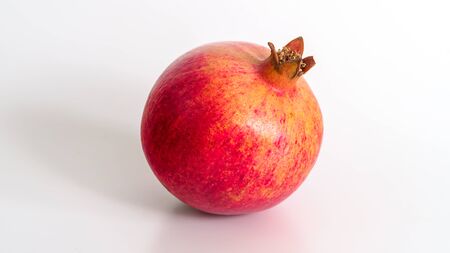 Pomegranate fruit on white background.の写真素材