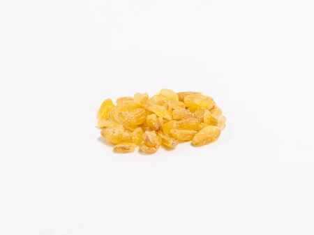 Bulgur isolated on white backgroundの写真素材