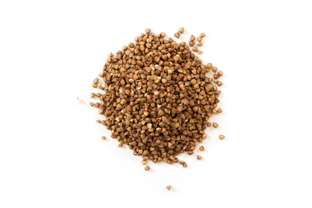 Pile of buckwheat seedsの写真素材