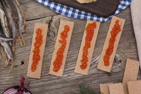 Still life - traditional Norwegian cuisine, Nordic rusticの写真素材