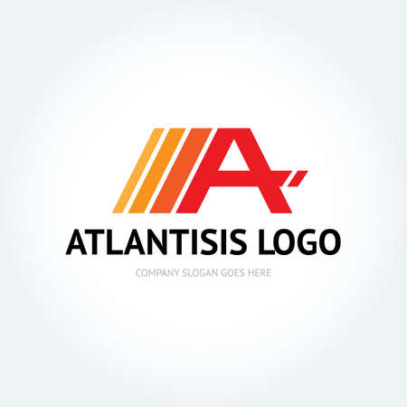 Business corporate letter A logo design template. A logo vector template. Letter A logo for businessのイラスト素材