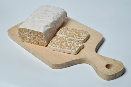 Tempeh indonesia traditional foodの写真素材