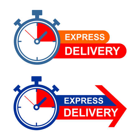 Fast delivery express service vector icon illustrationのイラスト素材