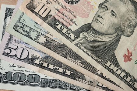 dollars money banknotes