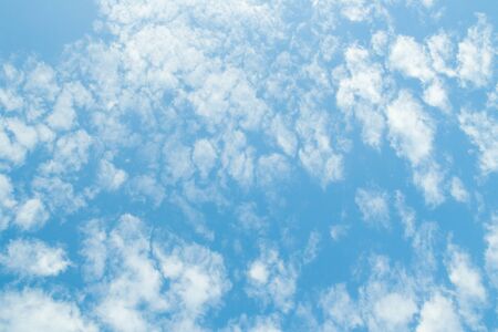 Light blue summer skyの写真素材
