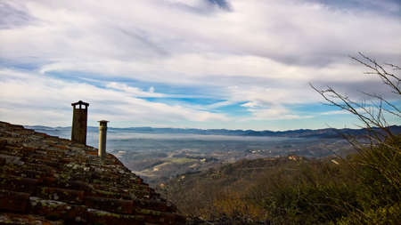 snowy mountainの写真素材
